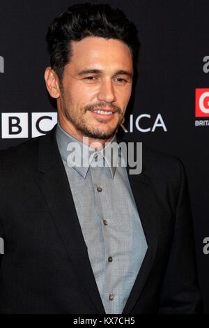 Los Angeles, CA, USA. 6. Januar, 2018. James Franco bei der Ankunft für den BAFTA Los Angeles Tea Party, Four Seasons Hotel Los Angeles at Beverly Hill, Los Angeles, CA 6. Januar 2018. Credit: Priscilla Grant/Everett Collection/Alamy leben Nachrichten Stockfoto