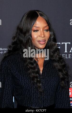 Los Angeles, CA, USA. 6. Januar, 2018. Naomi Campbell bei der Ankunft für den BAFTA Los Angeles Tea Party, Four Seasons Hotel Los Angeles at Beverly Hill, Los Angeles, CA 6. Januar 2018. Credit: Priscilla Grant/Everett Collection/Alamy leben Nachrichten Stockfoto