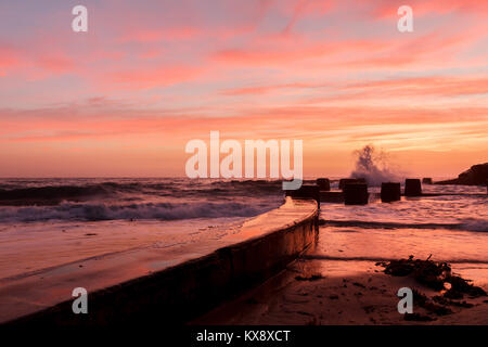 Coogee bei Sonnenaufgang Stockfoto