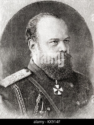 Alexander III., 1845 - 1894. Kaiser von Russland, König von Polen und Großfürst von Finnland. Von The Strand Magazine, veröffentlicht Januar bis Juni 1894. Stockfoto