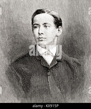 Sir William Rann Kennedy, 1846 - 1915. Britische Jurist, Lord Justice der Beschwerde und ein erreichter klassischer Philologe. Von The Strand Magazine, veröffentlicht Januar bis Juni 1894. Stockfoto