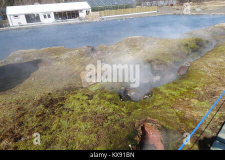 Secret Lagoon Island Stockfoto