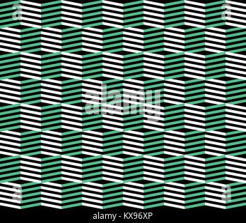 Retro zigzag Muster. Abstrakte geometrische Hintergrund, einfache Abbildung. Drucken Bekleidung, Hemd, sundress, Kleidung, Wickeln, Wrapper, Web, Cover, Label, Ba Stock Vektor