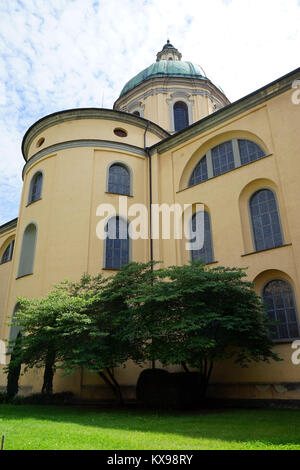 WEINGARTEN, Deutschland - ca. August 2016 Basilika von St. Martin und Oswald Stockfoto
