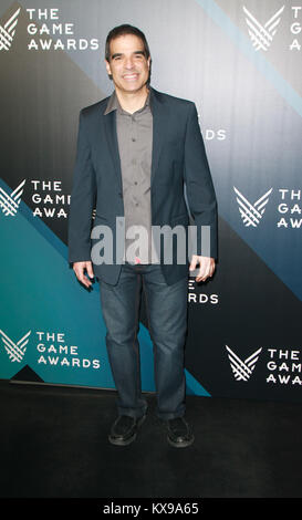 Der Game Awards 2017 bei Microsoft Theater - Ankunft mit: Ed Boon Wo: Los Angeles, California, United States Wann: 07 Dec 2017 Credit: Tony Forte/WANN Stockfoto