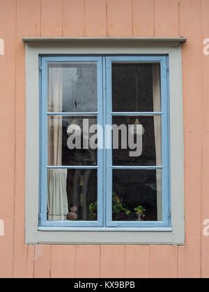 Fenster & Türen - Porvoo, Finnland Stockfoto