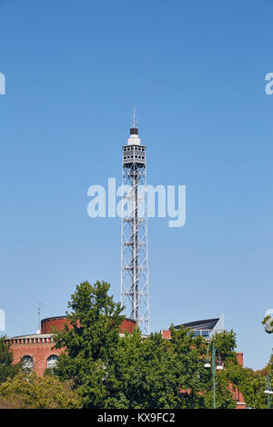 Aussichtsturm Torre Branca für ein Panorama der Stadt Mailand, Italien Stockfoto