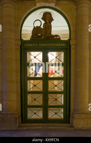 Verfassungsrat im Palais Royal in Paris, Frankreich Stockfoto