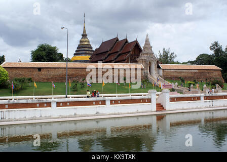 Wat Phra That Lampang Luang, Lanna Thai, Thailand Stockfoto