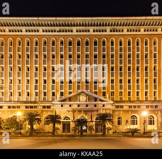 MANILA, Philippinen - MÄRZ 16: Palacio del Gobernador in Intramuros am März 16, 2013, Manila, Philippinen. Intramuros ist einer der beliebtesten Stockfoto