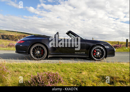 2011 Porsche 991 Form 911 Carrera GTS Hig Performance Deutsche Cabrio Stockfoto