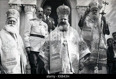 BASA-3K -7-493-36 - Boris III. von Bulgarien in Vidin, 1934 Stockfoto