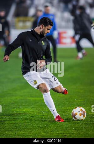 23. November 2017, Partizan Stadion, Serbien, Belgrad; UEFA Europa League, Partizan gegenüber Jungen; Stockfoto