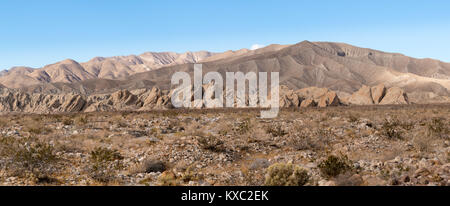 Badlands in der Nähe von Borrego Springs in Kalifornien Wüste Stockfoto