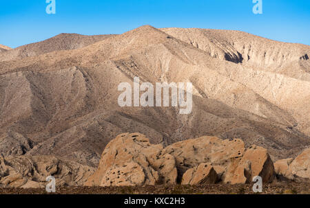 Badlands in der Nähe von Borrego Springs in Kalifornien Wüste Stockfoto