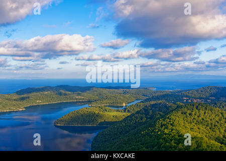 Kroatien, Dalmatien, Dubrovnik-Neretva, Insel Mljet Stockfoto