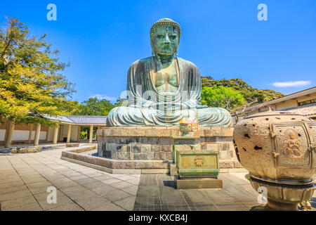 Großen Buddha in Kamakura Stockfoto