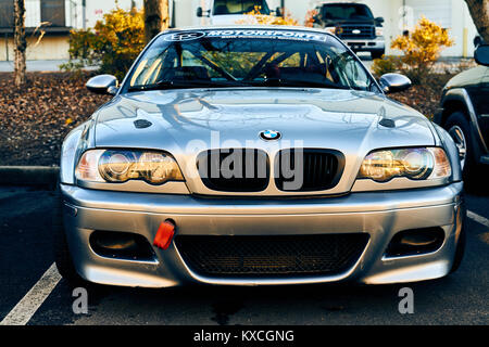 BMW E46 M3 Anschluss Auto Stockfoto