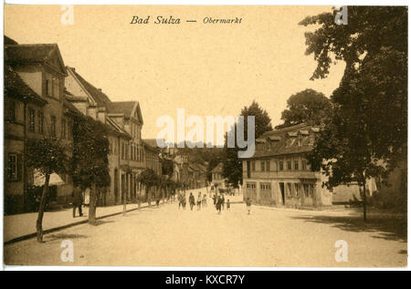 20910 - Bad Sulza-1918 - Obermarkt-Brück&Sohn Kunstverlag Stockfoto