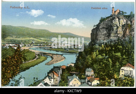 21807 - Bodenbach-1921 - Schäferwand-Brück&Sohn Kunstverlag Stockfoto