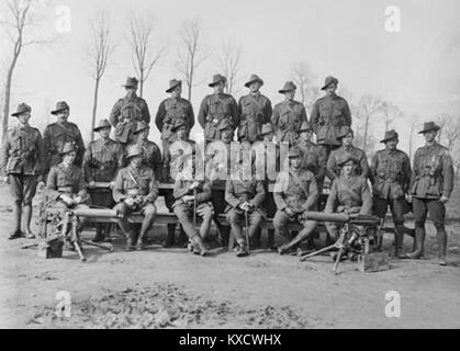 24 MG Coy (AWM E01716) Stockfoto