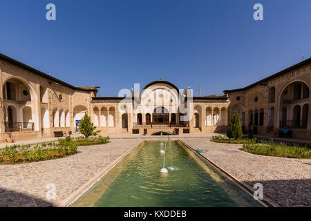 Khan - e Tabatabei, einem traditionellen Häuser von Kashan, Iran Stockfoto