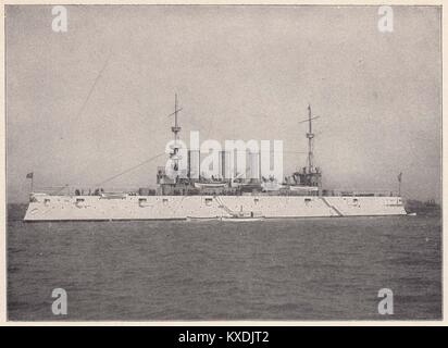 New York - Twin-Schraube, Stahl, armored Cruiser Stockfoto