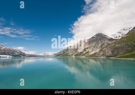 Die atemberaubende Kulisse der Glacier Bay National Park in Alaska. Stockfoto