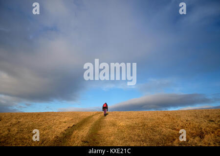 Zu Fuß von Durness Stockfoto