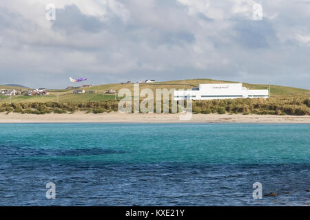 Flughafen Sumburgh, Shetland Inseln, Schottland, Großbritannien Stockfoto