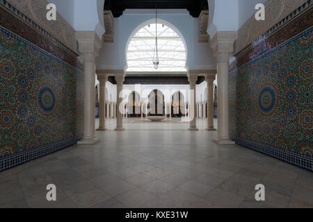 Grande Mosquée de Paris (Pariser Moschee oder die Große Moschee von Paris), Paris, Frankreich Stockfoto