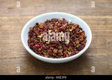 Red Sichuan Pfeffer Stockfoto