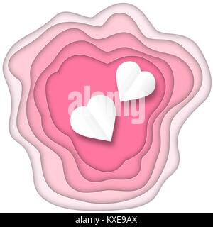 Valentinstag-Karte Stock Vektor