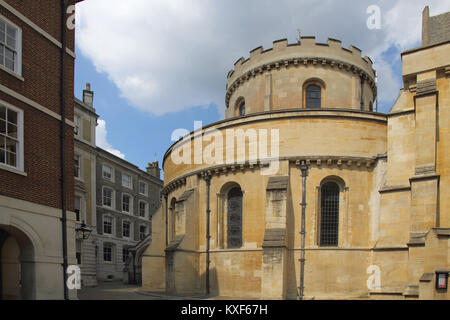 Kirche an der mittleren und inneren Tempel-london Stockfoto