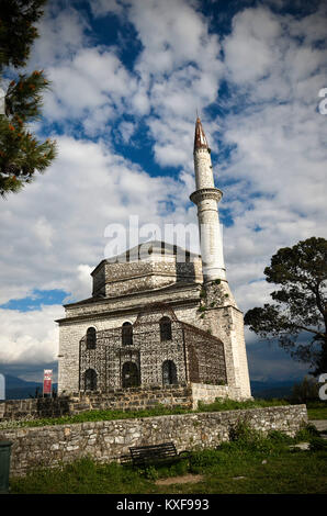 Die fethiye Mosqueis eine osmanische Moschee in Ioannina, Griechenland. Stockfoto