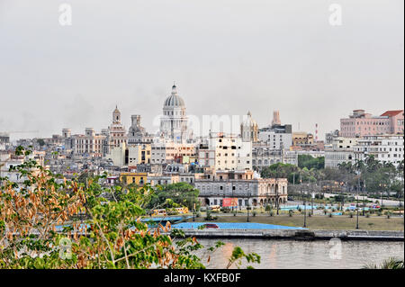 Havanna, Kuba, 11. Mai 2009. Ein Panorama von Havanna, Kuba, am 11. Mai 2009. Stockfoto
