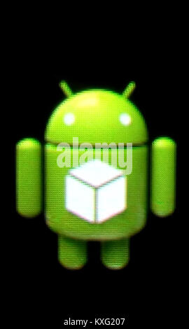 Diese Abbildung zeigt die Logos einiger Android-Anwendungen. Diese Apps stellen eine breite Palette an digitalen Diensten und Dienstprogrammen dar, die auf der Android-Plattform verfügbar sind und die Vielfalt des App-Ökosystems widerspiegeln. Stockfoto