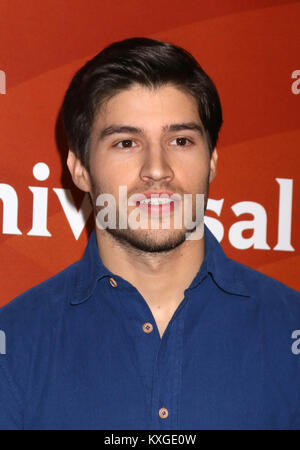 In Pasadena, Kalifornien. 09 Jan, 2018. Cameron Cuffe am 2018 NBCUniversal Winter Presse Rundgang im Langham Huntington, Pasadena am 9. Januar 2018 in Pasadena, Kalifornien. Quelle: David Edwards/Medien Punch/Alamy leben Nachrichten Stockfoto