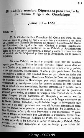 Eine Dokumentenseite aus dem Accquito-Register für die Jahre 1650–1657, die Verwaltungs- oder Finanzbücher aus dem 17. Jahrhundert enthält. Stockfoto