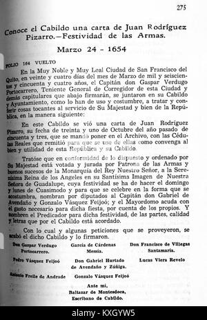 Seite 275 aus Accquito (1650–1657), ein gedrucktes Dokument aus dem 17. Jahrhundert mit lateinischem Text und Anmerkungen aus einer historischen Sammlung. Stockfoto