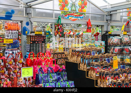 Amsterdam, Niederlande - Oktober 03, 2015: Blumensamen Shop in der Innenstadt Stockfoto