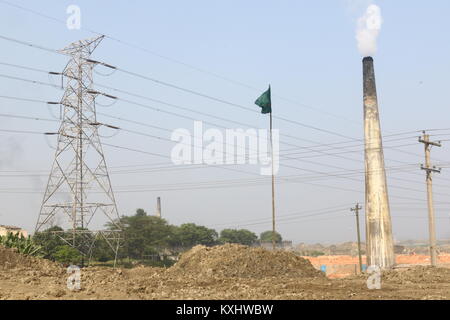 Strom pylon oder Getriebe Turm Teil der National Grid Stockfoto