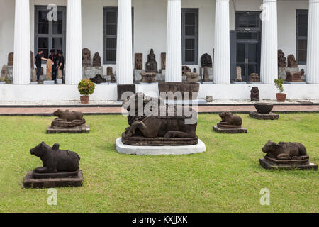 JAKARTA, Indonesien - 19. Oktober 2014: Das National Museum von Indonesien. Stockfoto