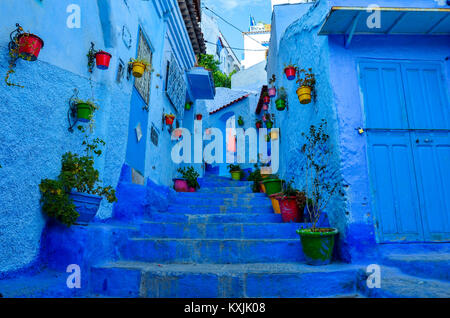 Chefchaouen, Blue Pearl, Marokko Stockfoto