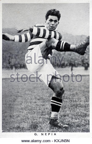 George Nepia, 1905 - 1986, neuseeländischer Rugbyspieler Stockfoto