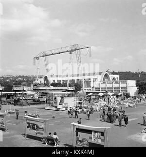 III Ausstellung der Tschechoslowakischen Engineering Stockfoto