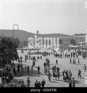 III Ausstellung der Tschechoslowakischen Engineering Stockfoto