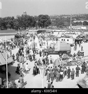 III Ausstellung der Tschechoslowakischen Engineering Stockfoto