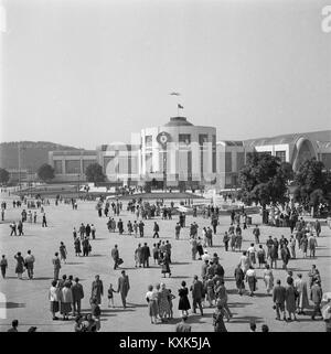 III Ausstellung der Tschechoslowakischen Engineering Stockfoto