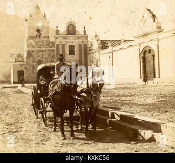 Archivo General de la Nación Argentina 1890 ca. Salta, Convento San Bernardo Stockfoto